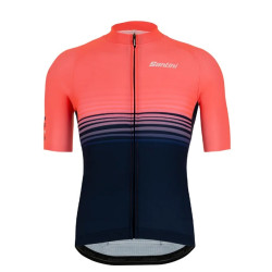 Maglia Santini Hero Granatina Manica Corta