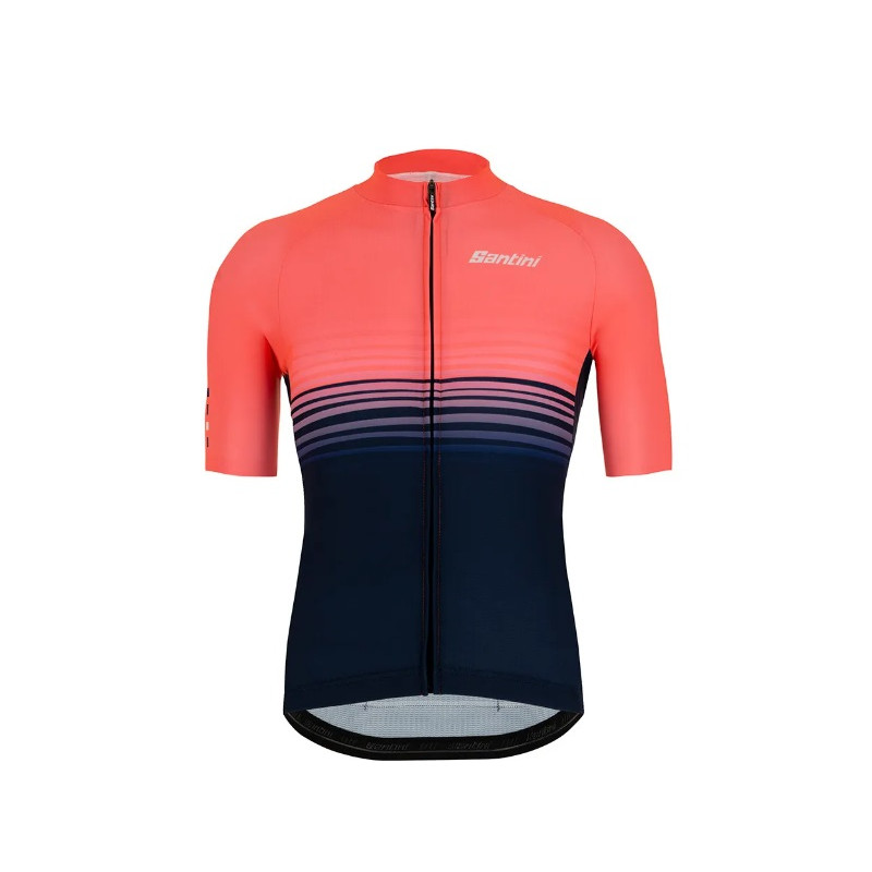 Maillot Santini Hero Granatina Manga Corta