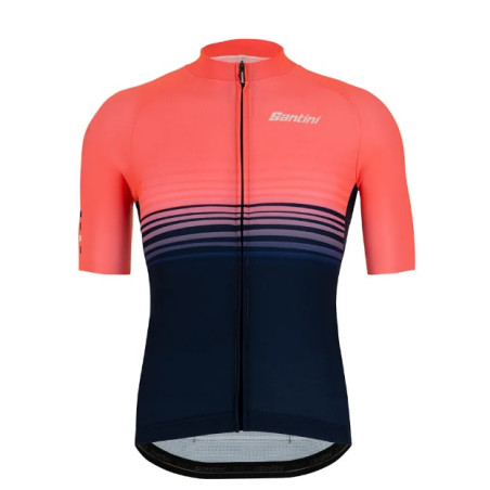 Maillot Santini Hero Granatina Manga Corta