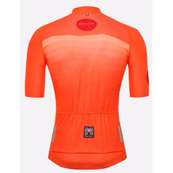 Maillot Santini Kevo Ranglan Manga Corta Naranja