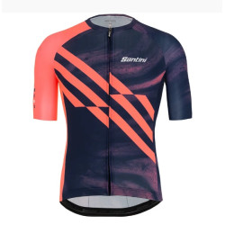 Maillot Santini Filo Hero Granatina Manga Corta