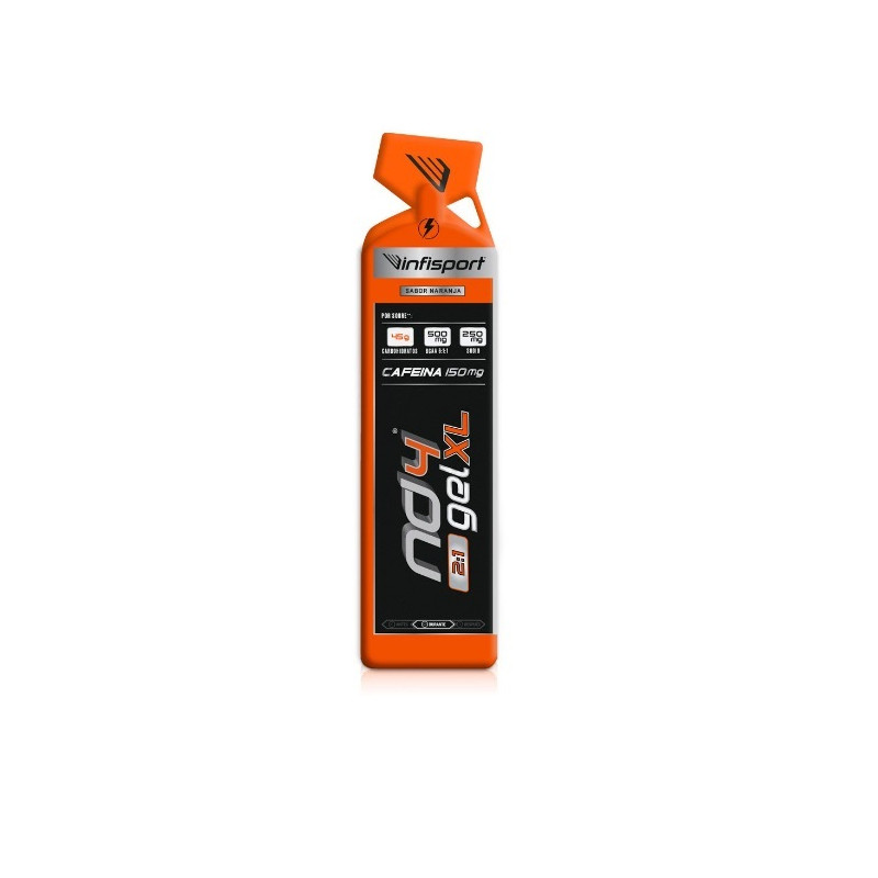 Gel Energético Infisport ND4 XL Naranja con Cafeína