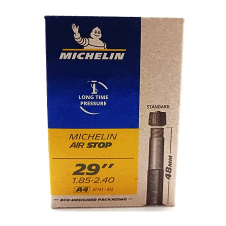 Cámara Michelin AirStop 29x1.85/2.40 Válvula Standard 48 mm