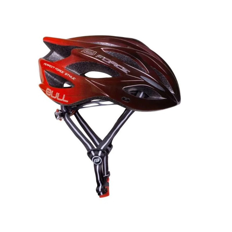 Casco Force Bull Hue Negro/Rojo