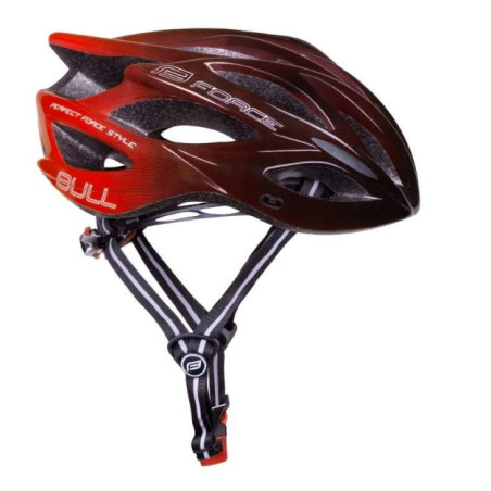 Casco Force Bull Hue Negro/Rojo