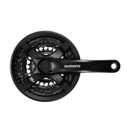 Platos y Bielas Shimano Tourney FC-TY501 42/34/24 3X6/7/8V