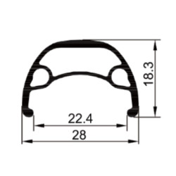 Rueda Delantera Gurpil Neu 29" Shimano M4050 Center Lock