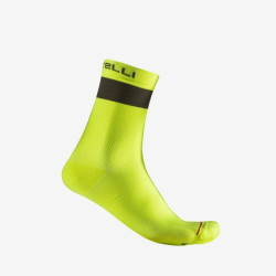 Calcetines Castelli Prologo Lite 15 Lima Elec/Verde