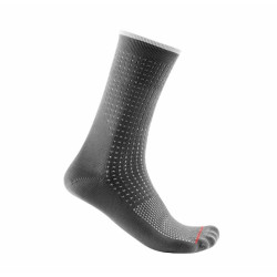 Calcetines Castelli Premio 18 Gris Gunmetal