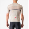 Maillot Castelli Tradizione Plata/Arcilla Manga Corta