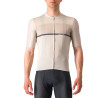 Maillot Castelli Tradizione Plata/Arcilla Manga Corta