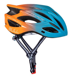 Casco Force Bull Hue Azul/Naranja
