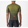 Maillot Castelli Orizzonte Verde Oscuro Manga Corta