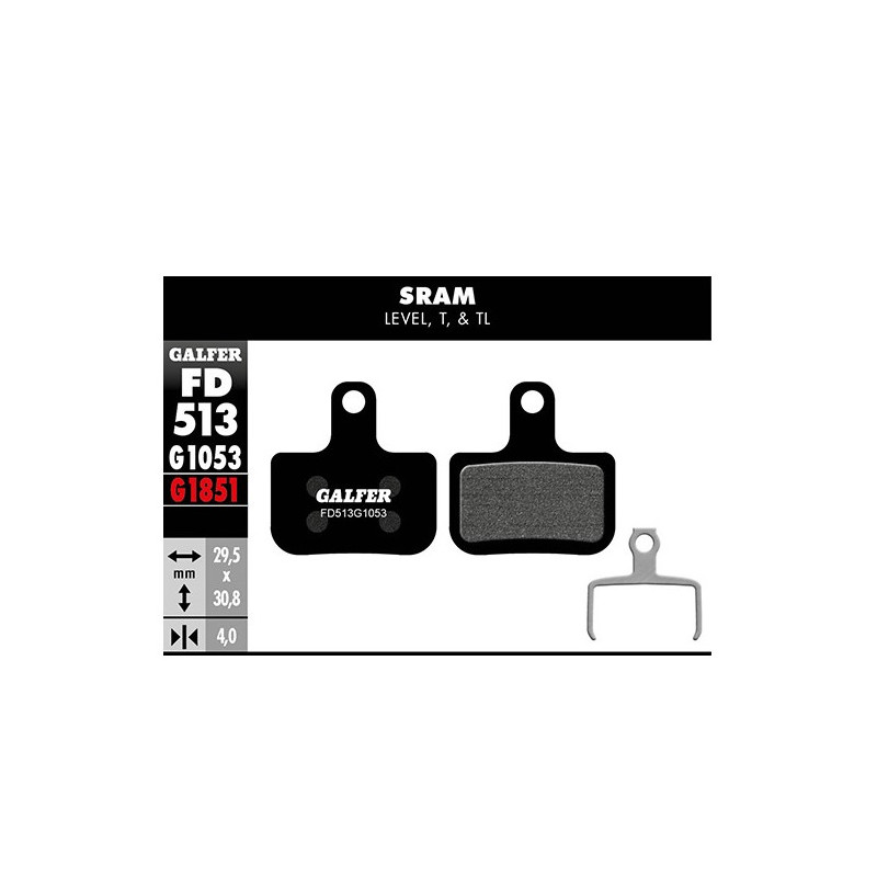 Pastillas de Freno Disco Galfer Standard Sram Level/T/TL/TLM
