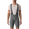 Culotte Castelli Unlimited Cargo Gris Corto Con Tirantes