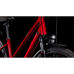 Bicicleta Cube Touring PRO Trapeze 2025 Maroon Pearl