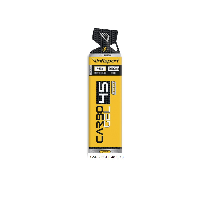 Gel Energético Infisport Carbo Gel 45 1:08 Plátano