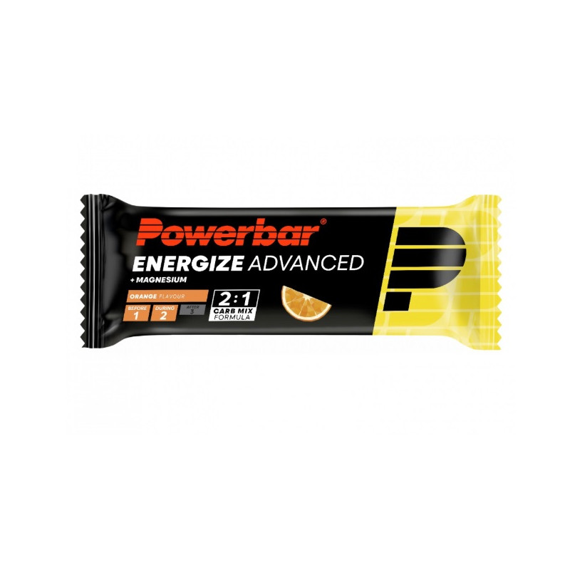Barrita Energética PowerBar Energize Advanced Naranja