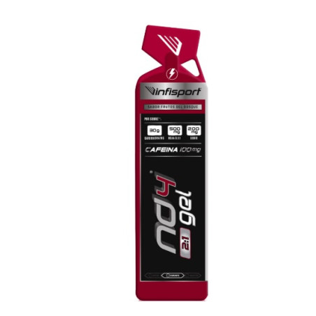Gel Energético Infisport ND-4 Cross-Up Frutas Del Bosque Cafeína 50 grs