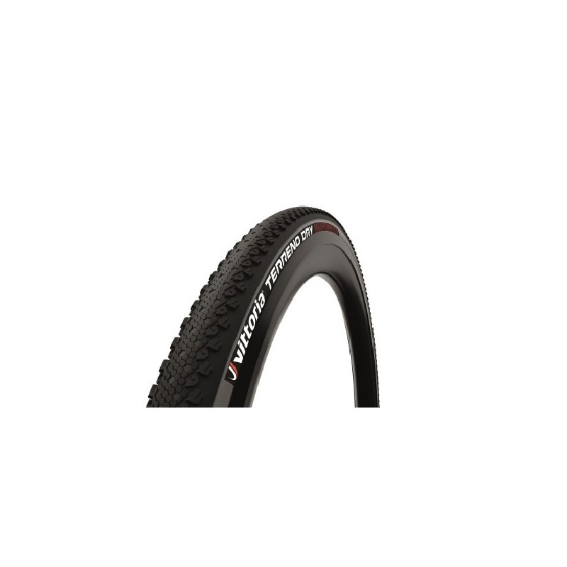 Cubierta Vittoria Terreno Dry Grapheno 2.0 700x40 TNT Negro/Antracita