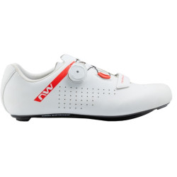 Zapatillas Northwave Core Plus 2 Blanco/Rojo Fluo