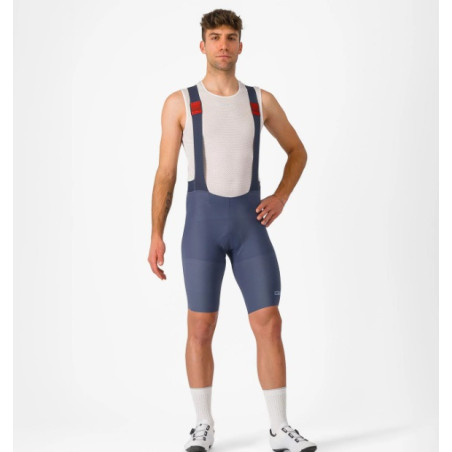 Culotte Castelli Premio Corto Con Titantes Azul Acero