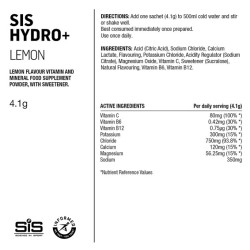 Hydro + SIS Electrolyte Pack 6 Sobres Limón