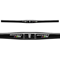 Manillar Ritchey WCS Flat 580 mm Negro Brillo