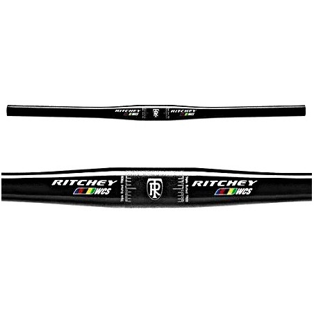 Manubrio Ritchey Trail Piatti 740 mm Nero Blatte