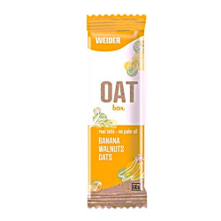 Barrita Energética Weider OAT Bar Plátano Y Nueces