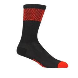 Calcetines Giro Comp High Rise Negro/Rojo