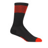 Calcetines Giro Comp High Rise Negro/Rojo