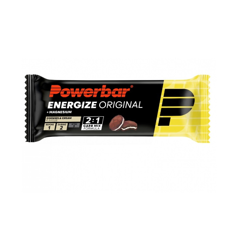 Barrita Energética PowerBar Energize Original Cookies/Cream