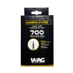 Cámara WAG 700x23/25 Válvula Presta 80MM
