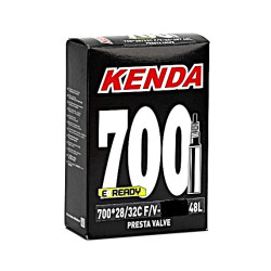 Cámara Kenda 700x23/25 Válvula Presta 48 mm Obús Desmontable
