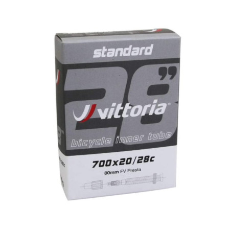 Cámara Vittoria Standard 700x20/28 Válvula Presta 80 mm