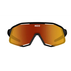 Gafas Koo Demos Negro Lente Rojo Espejo