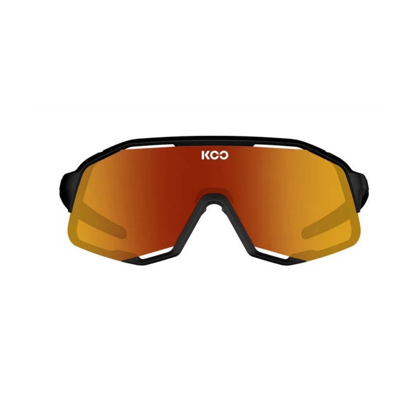 Gafas Koo Demos Negro Lente Rojo Espejo