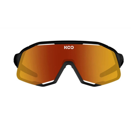 Gafas Koo Demos Negro Lente Rojo Espejo