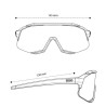 Gafas Koo Demos Negro Lente Rojo Espejo
