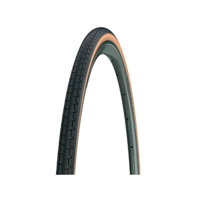 Cubierta Michelin Dynamic Classic 700x28 Negro/Marrón TS Plegable