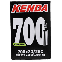 Cámara Kenda 700x28/32 Válvula Presta 48 mm Sin Rosca