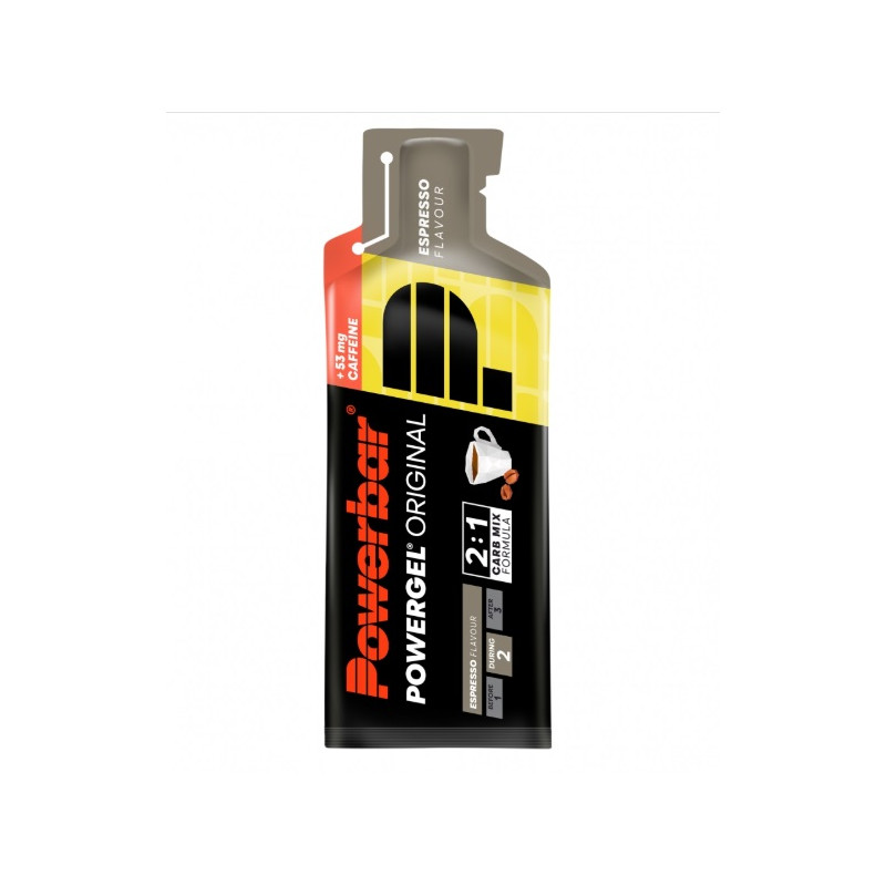 Gel Energético PowerGel PowerBar Original Espresso