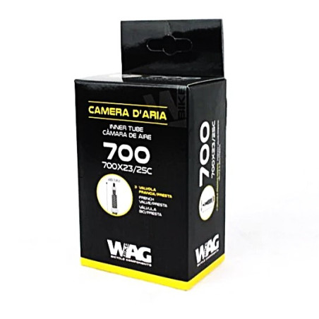 Cámara WAG 700x23/25 Válvula Presta 48MM