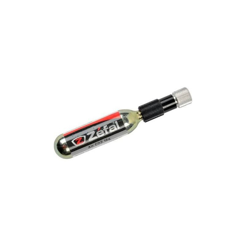 Adaptador Bombona CO2 Zefal EZ Control Regulable + Bombona CO2