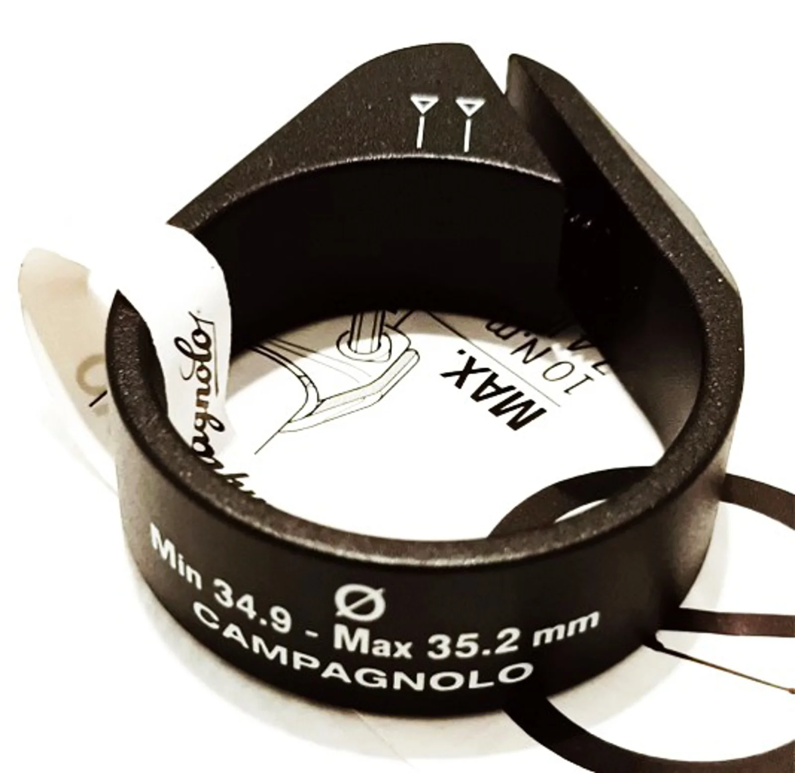 ABRAZADERA SILLIN CAMPAGNOLO 34.9 NEGRO