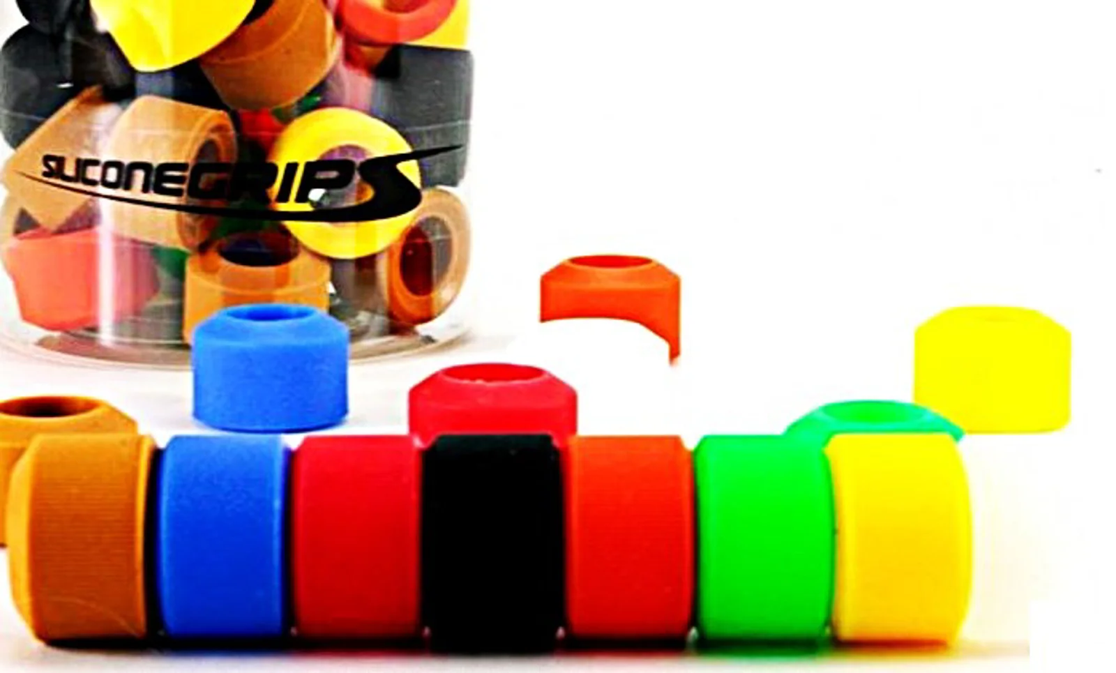 ANILLO PUÑO SILICONEGRIP HARD NARANJA