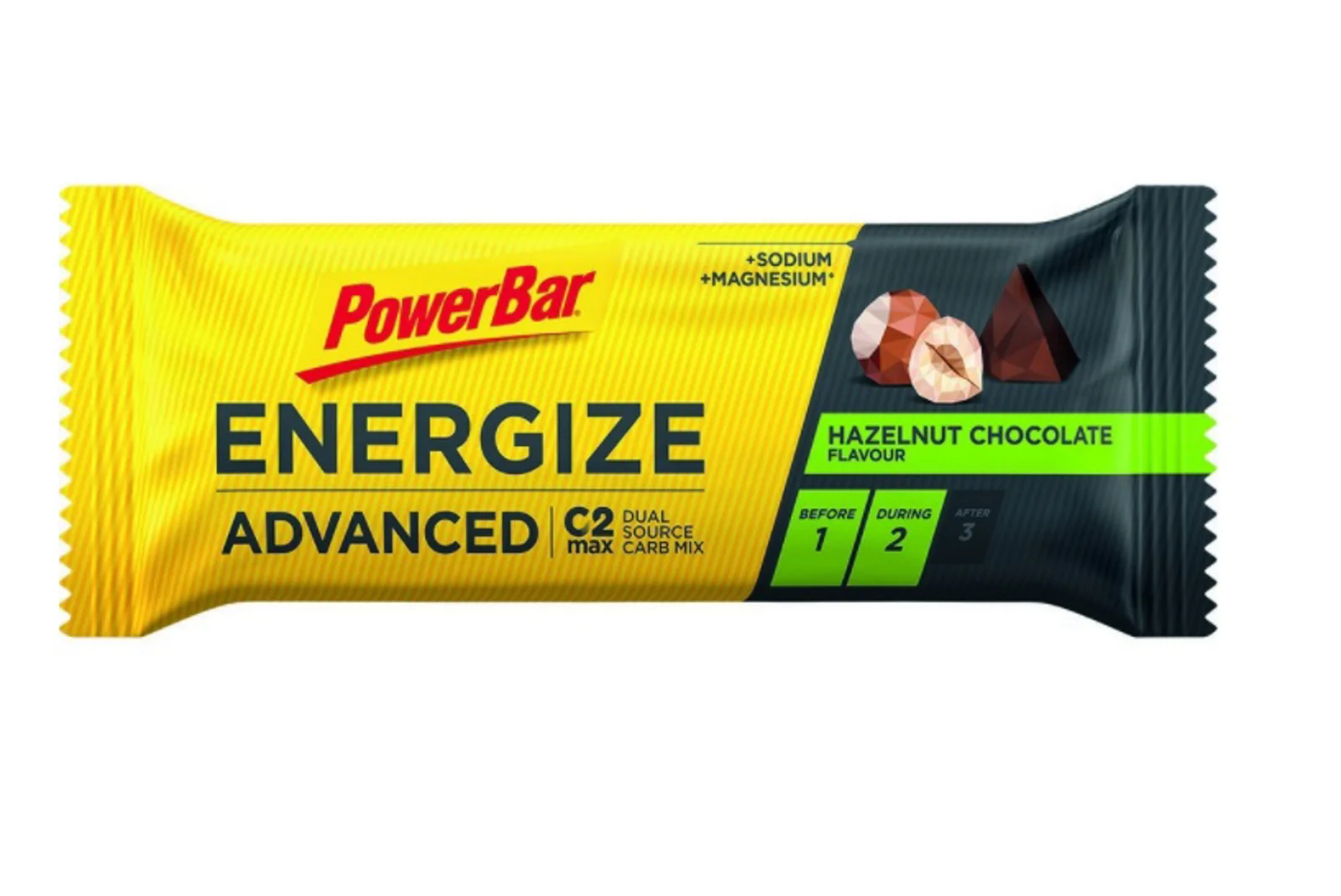 BARRITA POWERBAR ENERGIZE HALZENUT CHOCOLATE