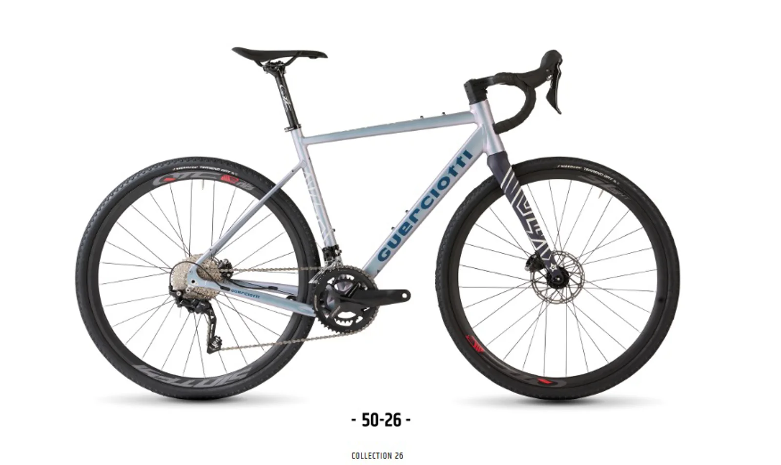 BICICLETA GUERCIOTTI GRETO 2026 SILVER S SORA 9V S
