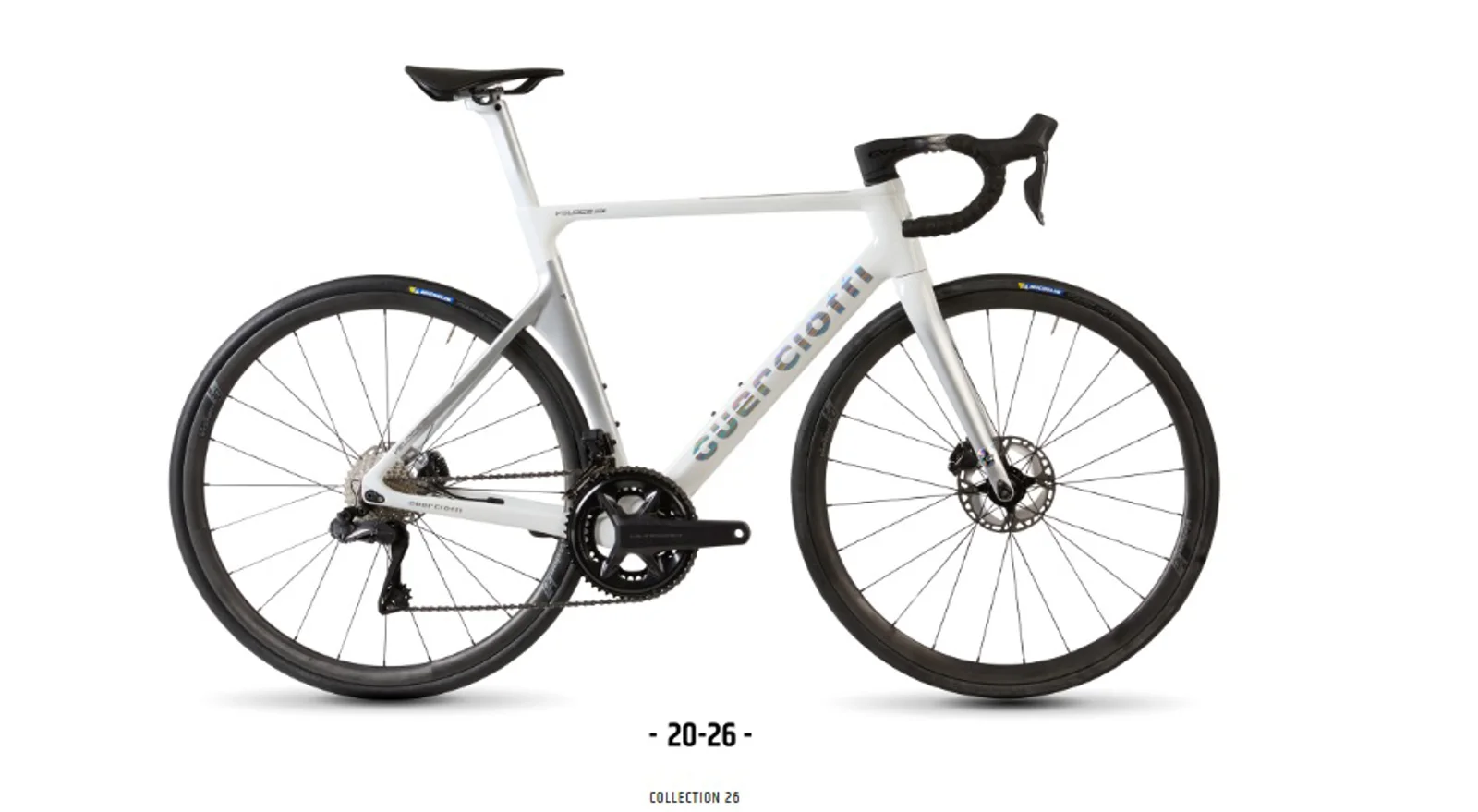 BICICLETA GUERCIOTTI VELOCE S 2026 BLANCO SHIMANO 105 12V URSUS ORION
